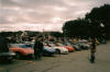 Corvettes lined up